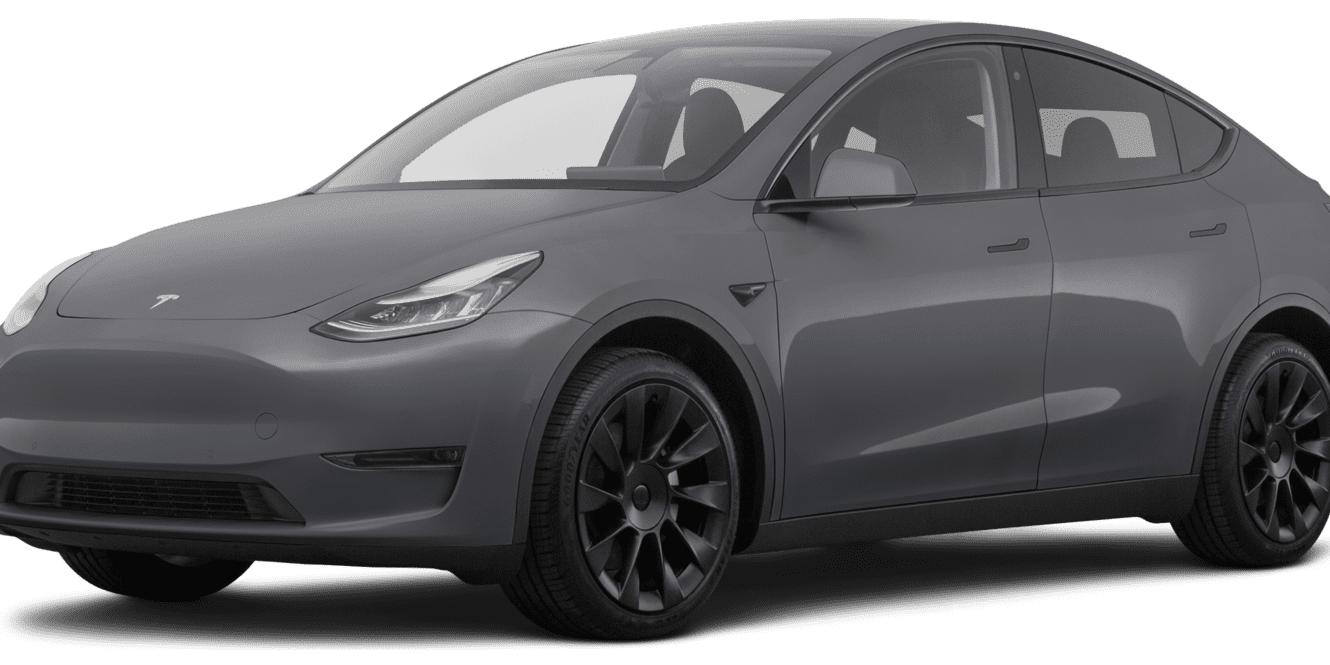 TESLA MODEL Y 2020 5YJYGDEE9LF022756 image